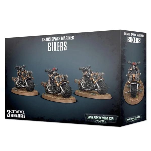 CHAOS SPACE MARINES BIKERS (43-08)
