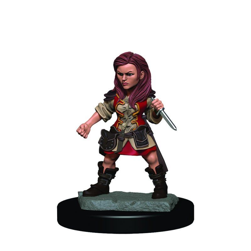 D&D Female Halfling Rogue Premium Figure