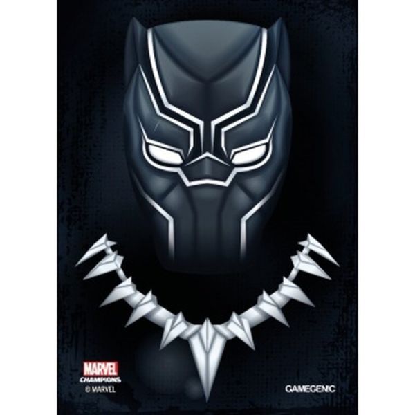 Marvel Champions Art Sleeves - Black Panther (50+1 Sleeves)