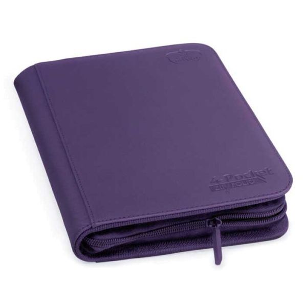 4-Pocket ZipFolio XenoSkin™ Purple