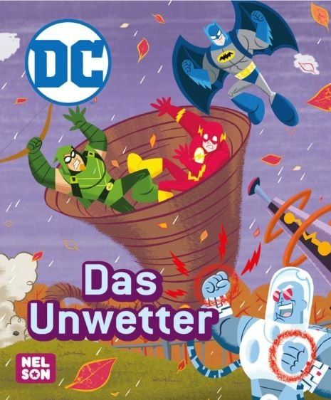 MINI-BÜCHER: DC SUPERHELDEN - Das Unwetter MINI-BÜCHER: DC SUPERHELDEN - Das Unwetter