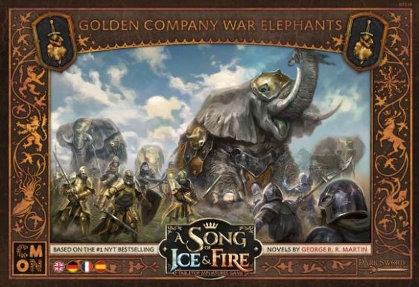 A Song of Ice & Fire – Golden Company War Elephants (Kriegselefanten der Goldenen Kompanie)