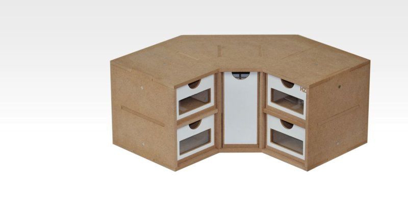 HobbyZone - Corner Drawers Module OM03 HobbyZone - Corner Drawers Module OM03