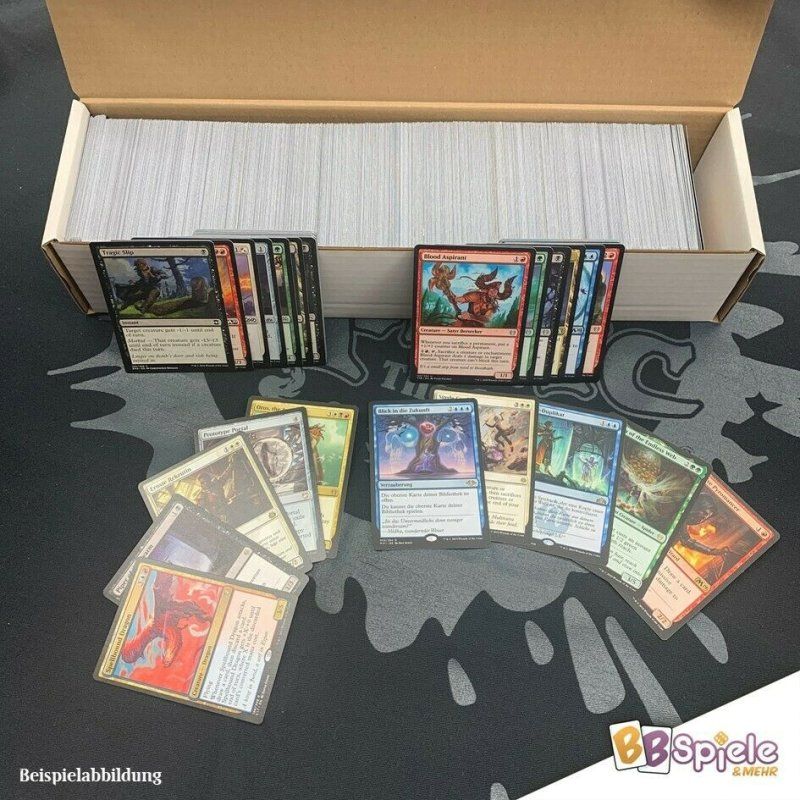 1000 Karten inkl. Uncommons + 10 Rares