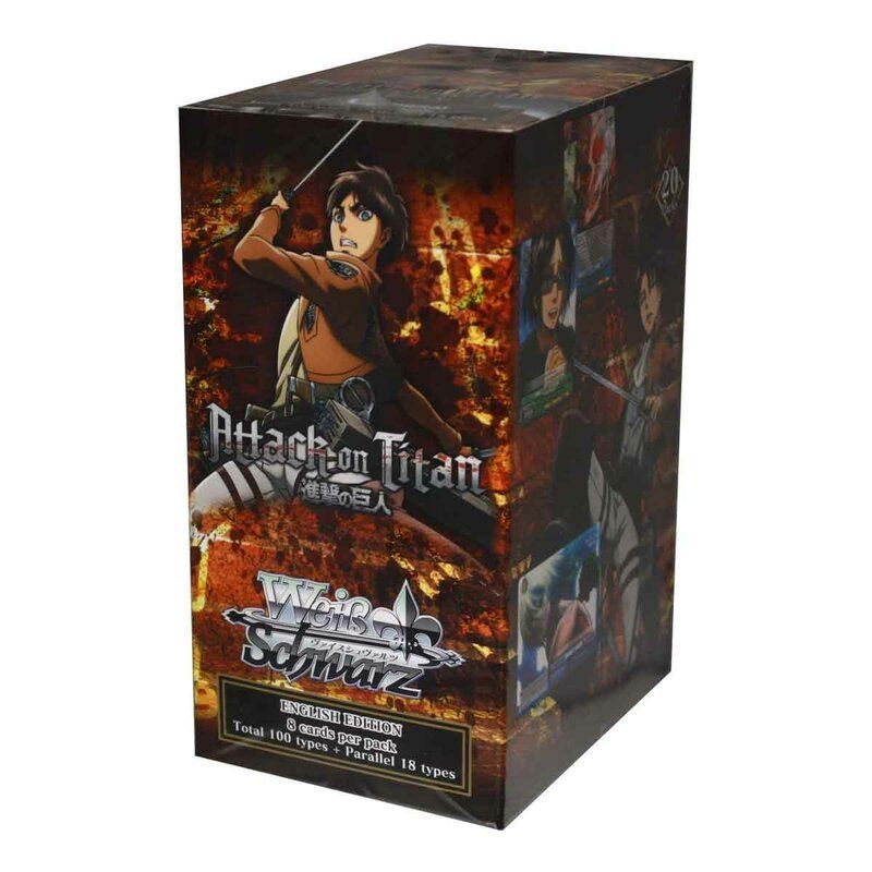 Weiß Schwarz - Attack On Titan Vol 1 Booster Reprint (ENG) Weiß Schwarz - Attack On Titan Vol 1 Booster Reprint (ENG)