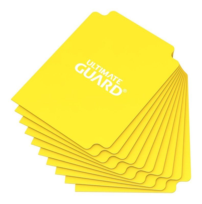 Card Dividers Standard Size Yellow