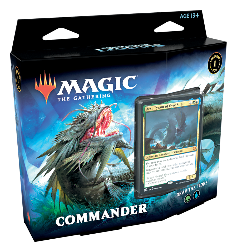 Commander Legends - Commander-Deck: Reap the Tides (ENG)