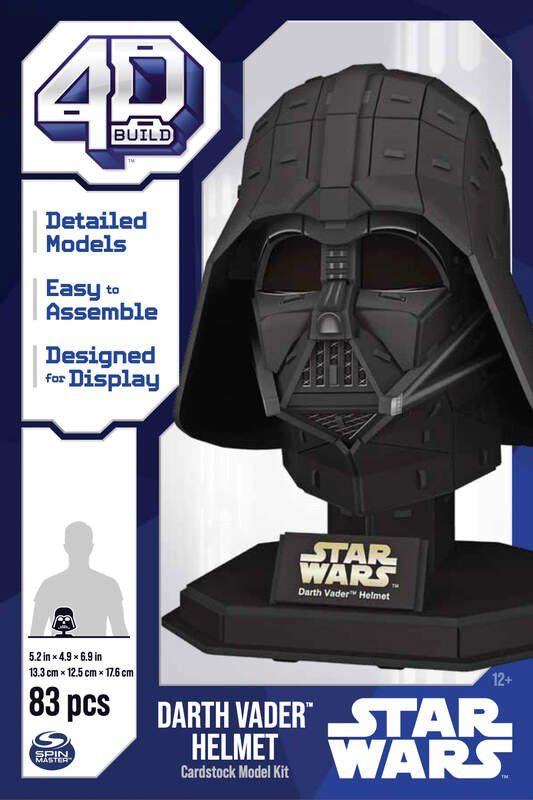 4D Build Star Wars - Darth Vader Helm 4D Build Star Wars - Darth Vader Helm