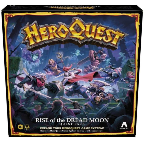 AVALON HILL HEROQUEST - RISE OF THE DREAD MOON QUEST PACK (ENG)
