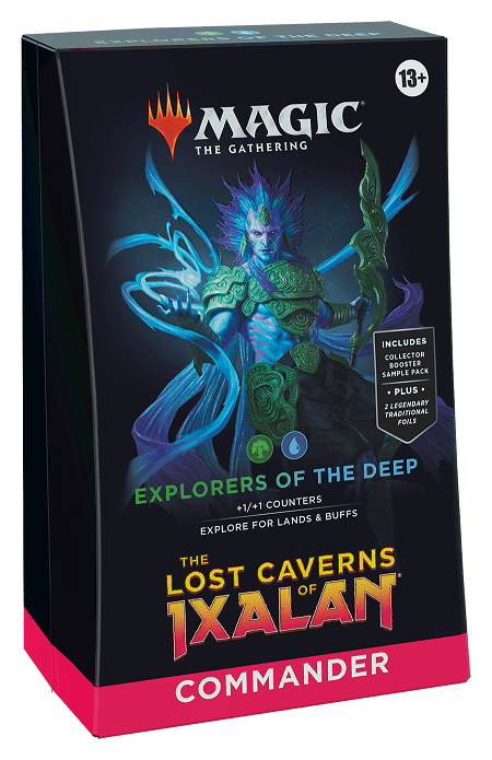 The Lost Caverns of Ixalan - Commander Deck Explorers of the Deep (ENG) The Lost Caverns of Ixalan - Commander Deck Explorers of the Deep (ENG)