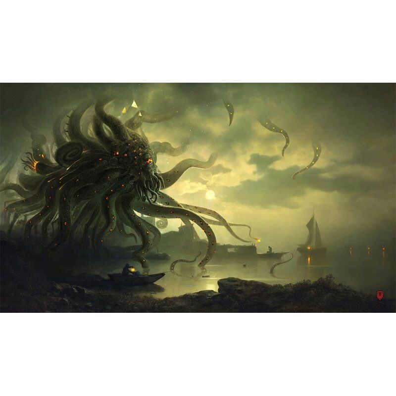 Kraken Wargames Gaming Mat - TCG Mat Dark Shoggoth Kraken Wargames Gaming Mat - TCG Mat Dark Shoggoth