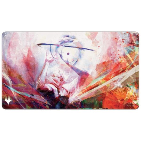 MOM: THE AFTERMATH HOLOFOIL PLAYMAT "SPARK EVANESCENCE" FOR MTG