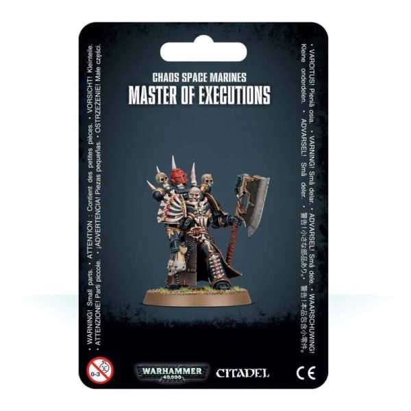 CHAOS SPACE MARINES MASTER OF EXECUTIONS (43-44)