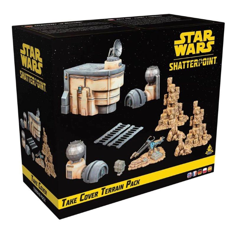 Star Wars: Shatterpoint – Take Cover Terrain Pack (Geländeset „In Deckung!“) Star Wars: Shatterpoint – Take Cover Terrain Pack (Geländeset „In Deckung!“)