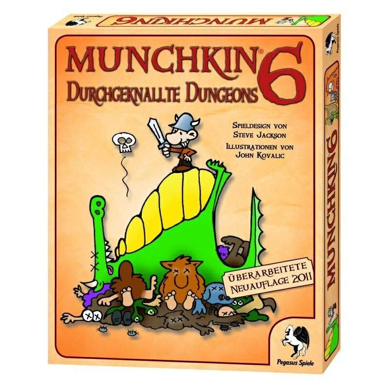 OUT OF PRINT Munchkin 6: Durchgeknallte Dungeons