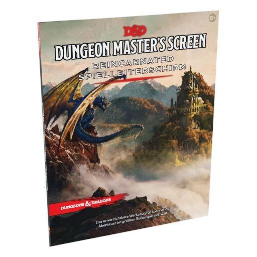 Dungeons & Dragons RPG Dungeon Master's Screen Reincarnated - Spielleiterschirm (DEU) Dungeons & Dragons RPG Dungeon Master's Screen Reincarnated - Spielleiterschirm (DEU)