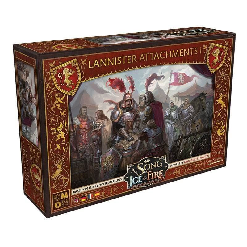 A Song of Ice & Fire - Lannister Attachments #1 Erweiterung (DEU) A Song of Ice & Fire - Lannister Attachments #1 Erweiterung (DEU)