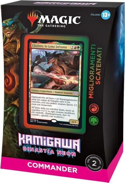 Kamigawa: Neon Dynasty - Commander Upgrades Unleashed (ITA)