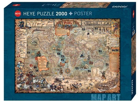 Pirate World Puzzle (2000 Teile)