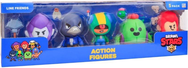 Brawl Stars 5 Actionfiguren Fensterbox (Serie 1) Brawl Stars 5 Actionfiguren Fensterbox (Serie 1)