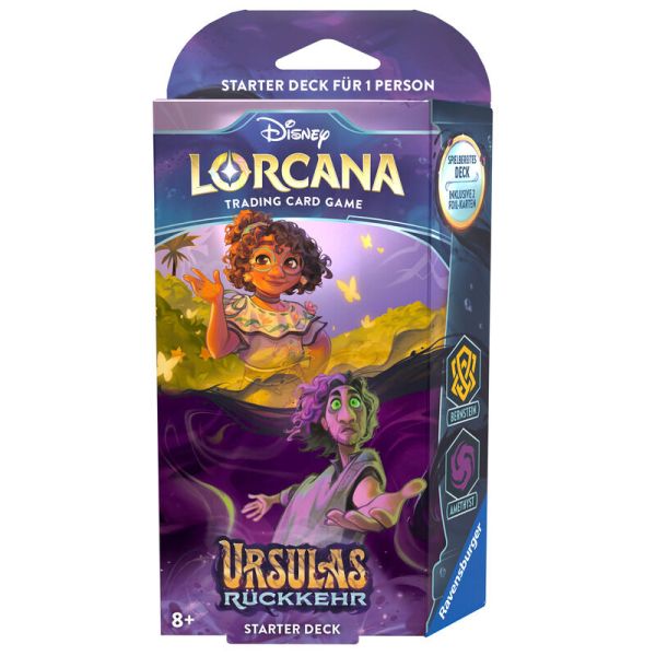 Lorcana - Ursulas Rückkehr - Starter Deck Bernstein & Amethyst (DEU)