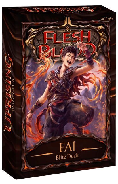 Flesh & Blood TCG - Uprising Blitz Deck Fai (ENG) Flesh & Blood TCG - Uprising Blitz Deck Fai (ENG)