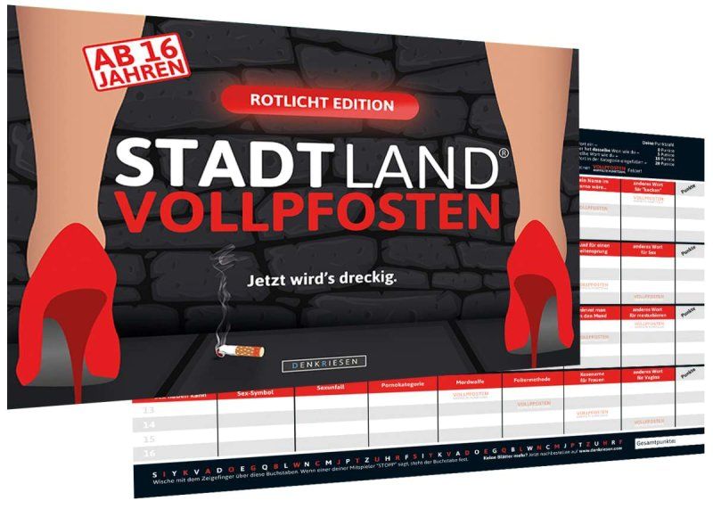 STADT LAND VOLLPFOSTEN ROTLICHT EDITION (DinA4-Format)