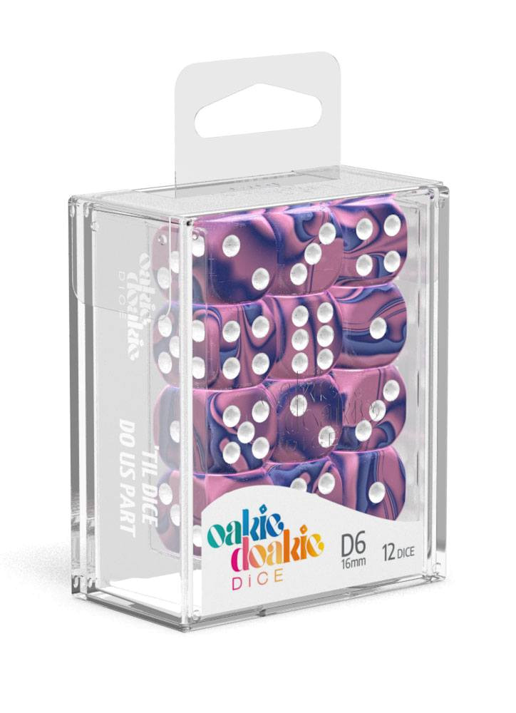 D6 Dice 16 mm Gemidice - Venus (12) D6 Dice 16 mm Gemidice - Venus (12)
