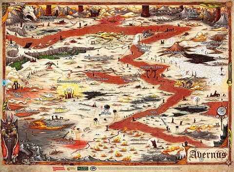 Kill - D&D Landkarte Avernus Kill - D&D Landkarte Avernus