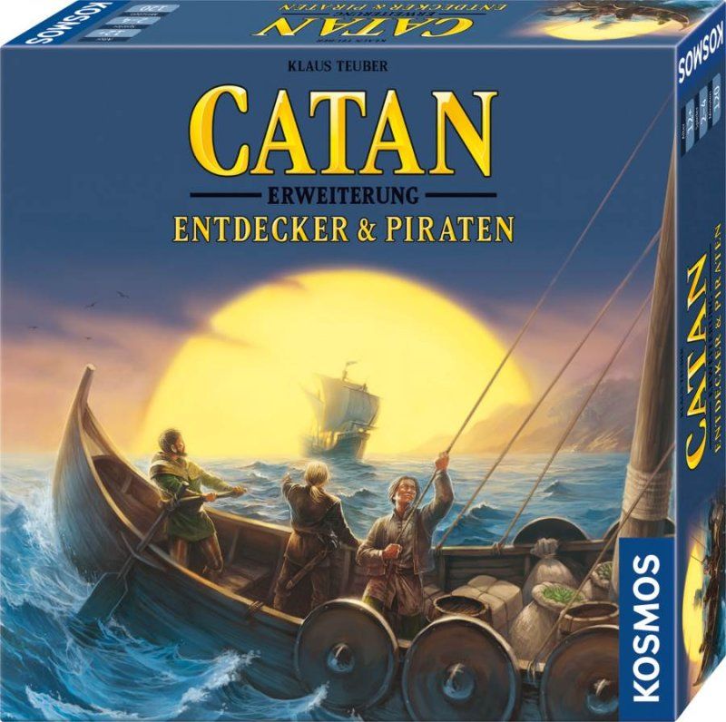 DOPPELT CATAN - Entdecker & Piraten