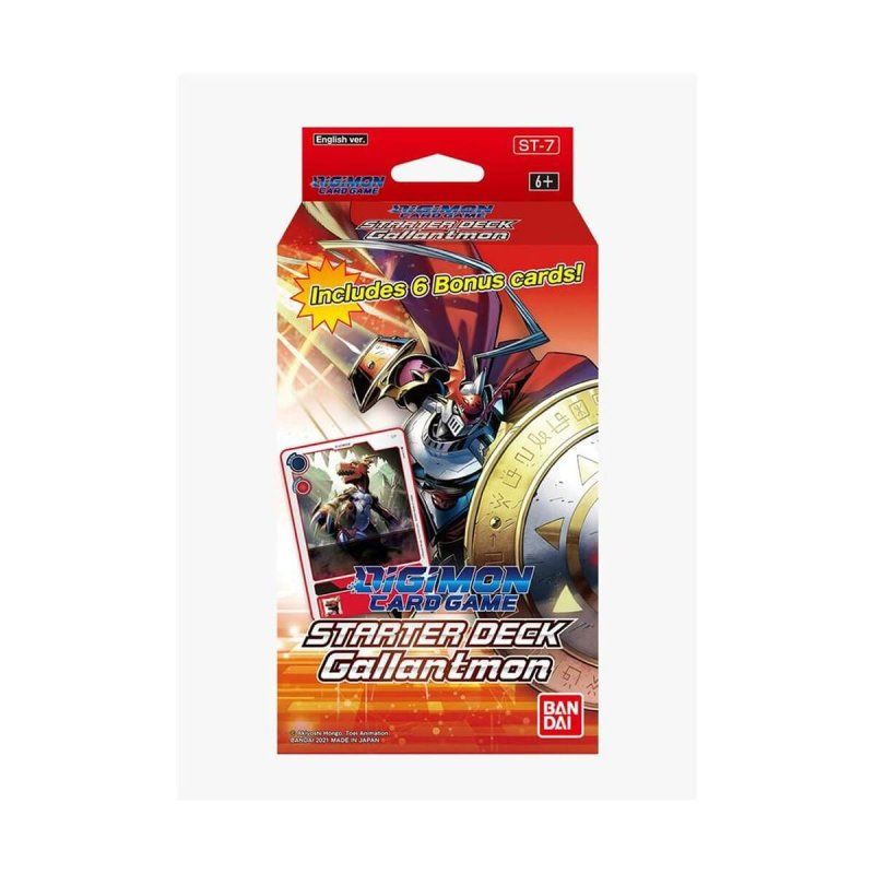 Digimon Card Game - Starter Deck Gallantmon ST-7 (ENG) Digimon Card Game - Starter Deck Gallantmon ST-7 (ENG)
