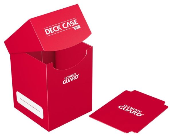 Deck Case 100+ Standard Size Red