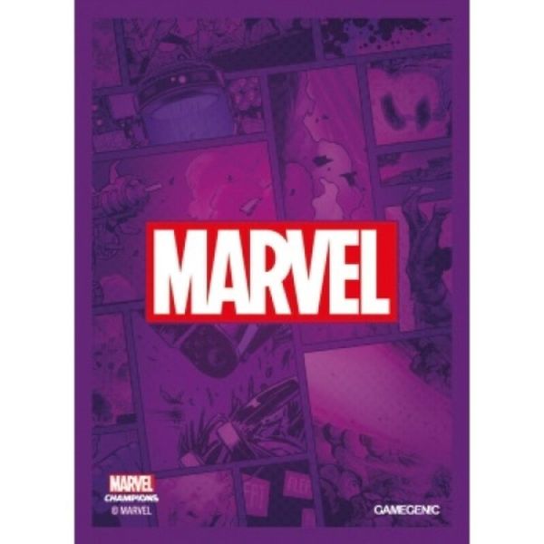 Gamegenic - Marvel Champions Art Sleeves - Marvel Purple (50+1 Sleeves)