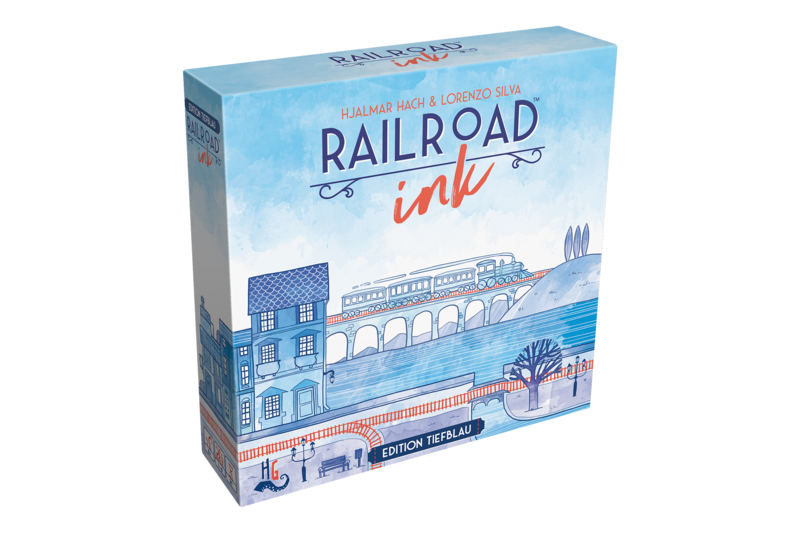 Railroad Ink: Edition Tiefblau Railroad Ink: Edition Tiefblau