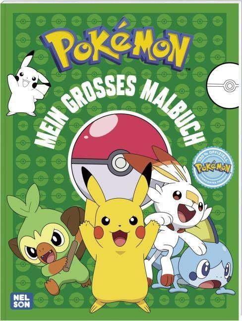 Pokémon Mein großes Malbuch Pokémon Mein großes Malbuch