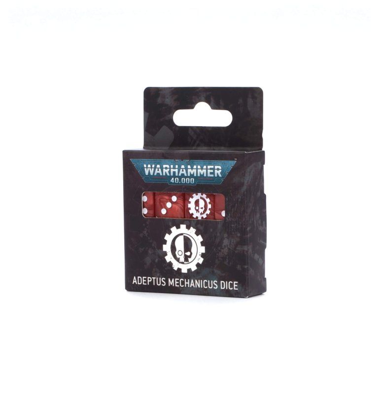 WARHAMMER 40K: ADEPTUS MECHANICUS DICE (59-07) WARHAMMER 40K: ADEPTUS MECHANICUS DICE (59-07)