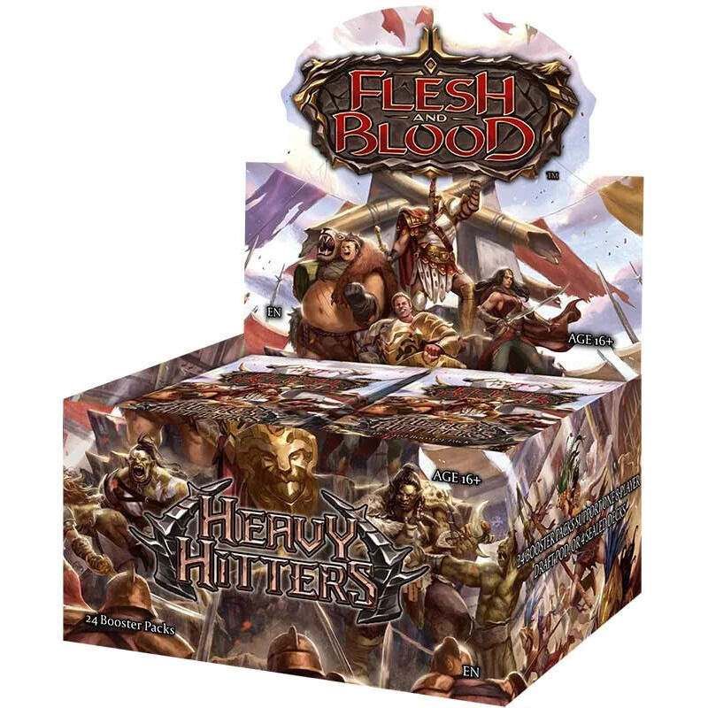 FLESH & BLOOD - HEAVY HITTERS BOOSTER DISPLAY (ENG) FLESH & BLOOD - HEAVY HITTERS BOOSTER DISPLAY (ENG)
