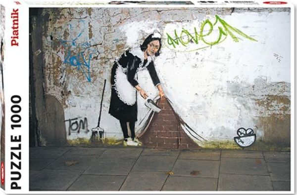 Banksy - Maid Puzzle (1000 Teile)