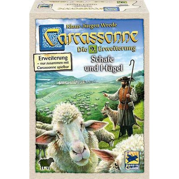Carcassonne - Schafe und Hügel Die 9. Erweiterung