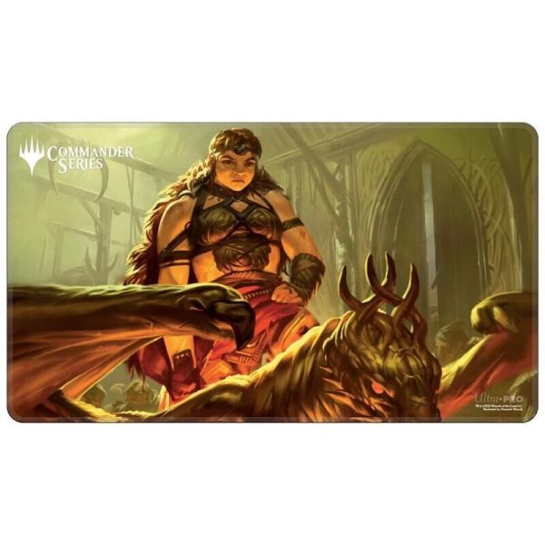 COMMANDER SERIES MONO COLOR STITCHED EDGE PLAYMAT MAGDA