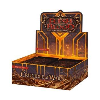 Flesh & Blood - Crucible of War Unlimited Booster Display (ENG)