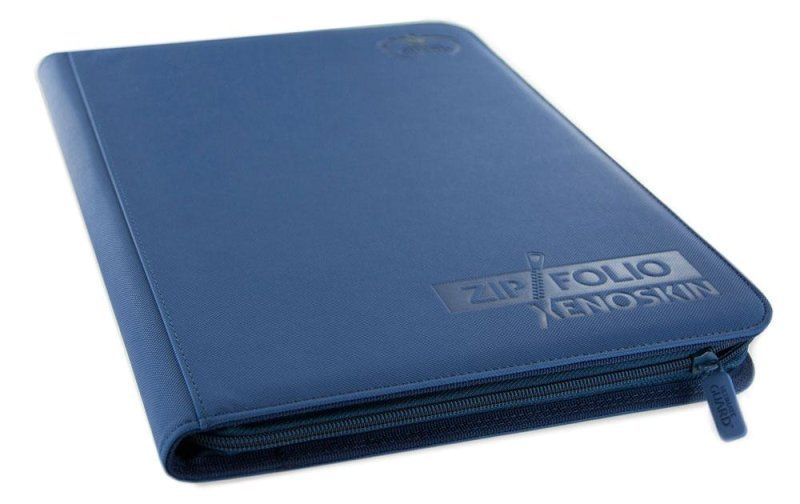 9-Pocket ZipFolio XenoSkin Blau 9-Pocket ZipFolio XenoSkin Blau