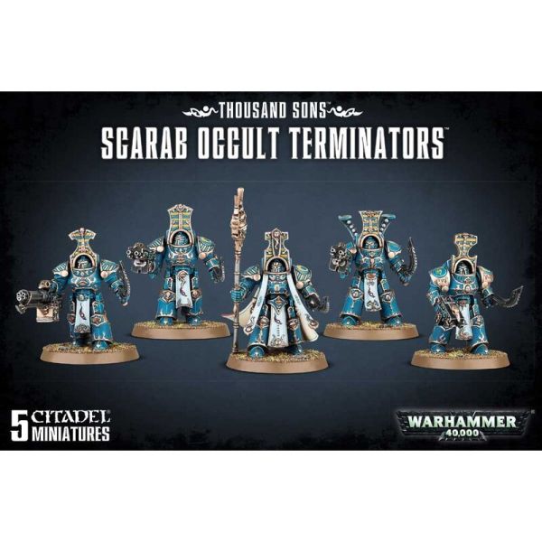 THOUSAND SONS SCARAB OCCULT TERMINATORS (43-36)
