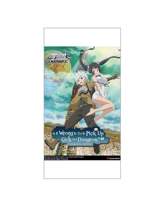 Weiß Schwarz Booster Is It Wrong to Try to Pick Up Girls in a Dungeon? (ENG)