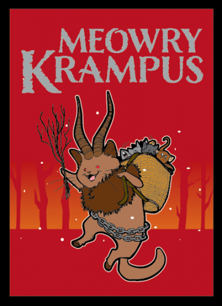 Meowry Krampus - Matte Sleeves