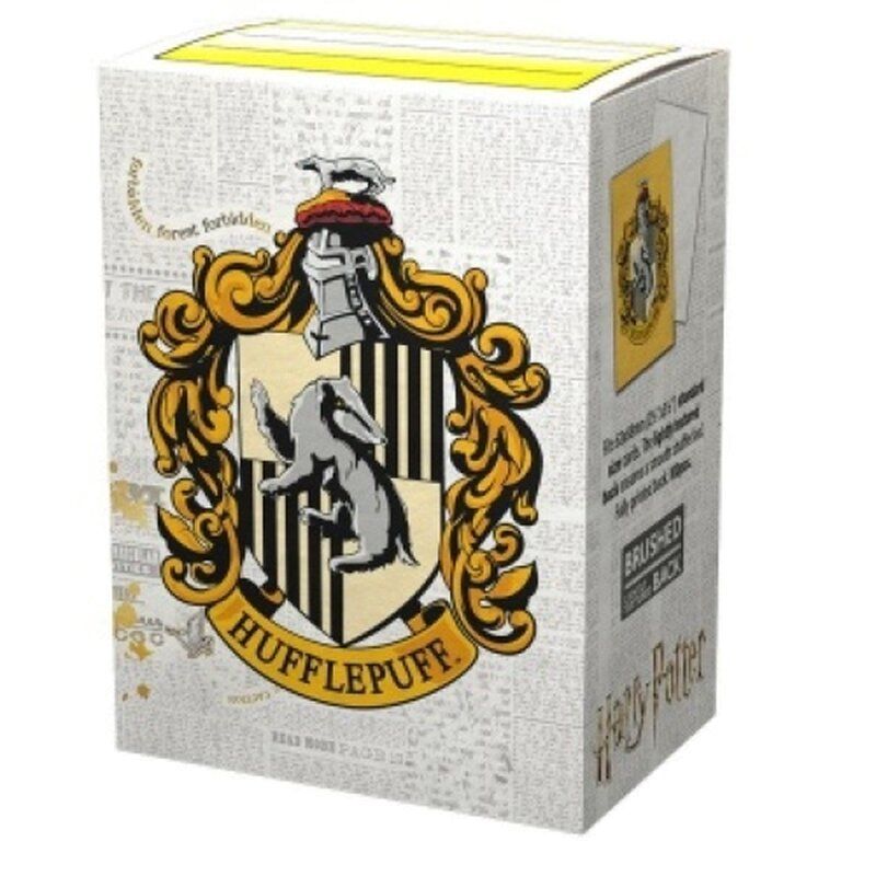 Brushed Art Sleeves WizardingWorld Hufflepuff (100) Brushed Art Sleeves WizardingWorld Hufflepuff (100)