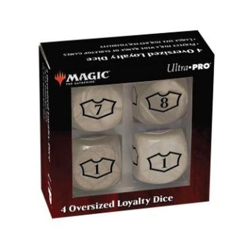 Deluxe 22MM Plains Loyalty Dice Set with 7-12 for Magic: The Gathering