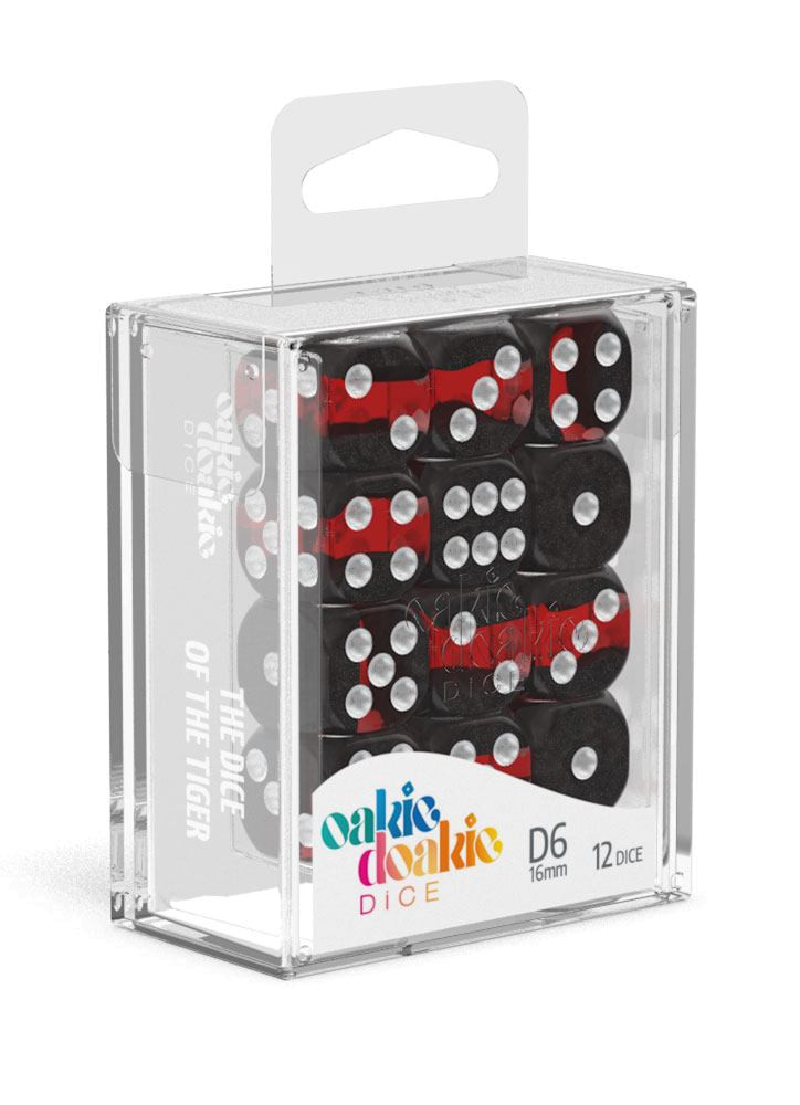 D6 Dice 16 mm Enclave - Ruby (12) D6 Dice 16 mm Enclave - Ruby (12)