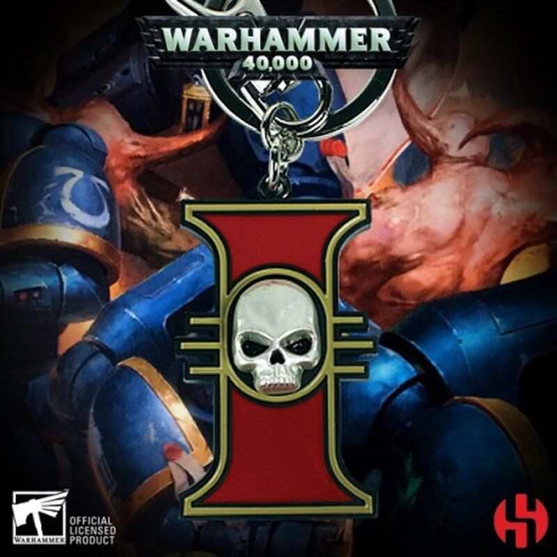 OOP: Inquisition Emblem Keychain - Warhammer 40K