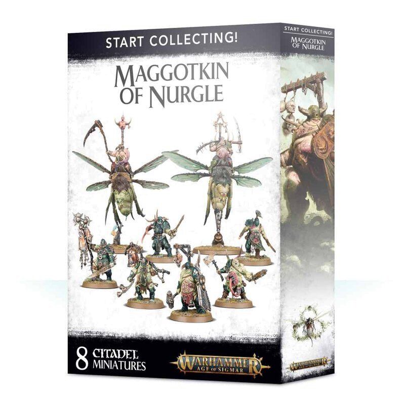 OUT OF PRINT START COLLECTING! MAGGOTKIN OF NURGLE (83-54)